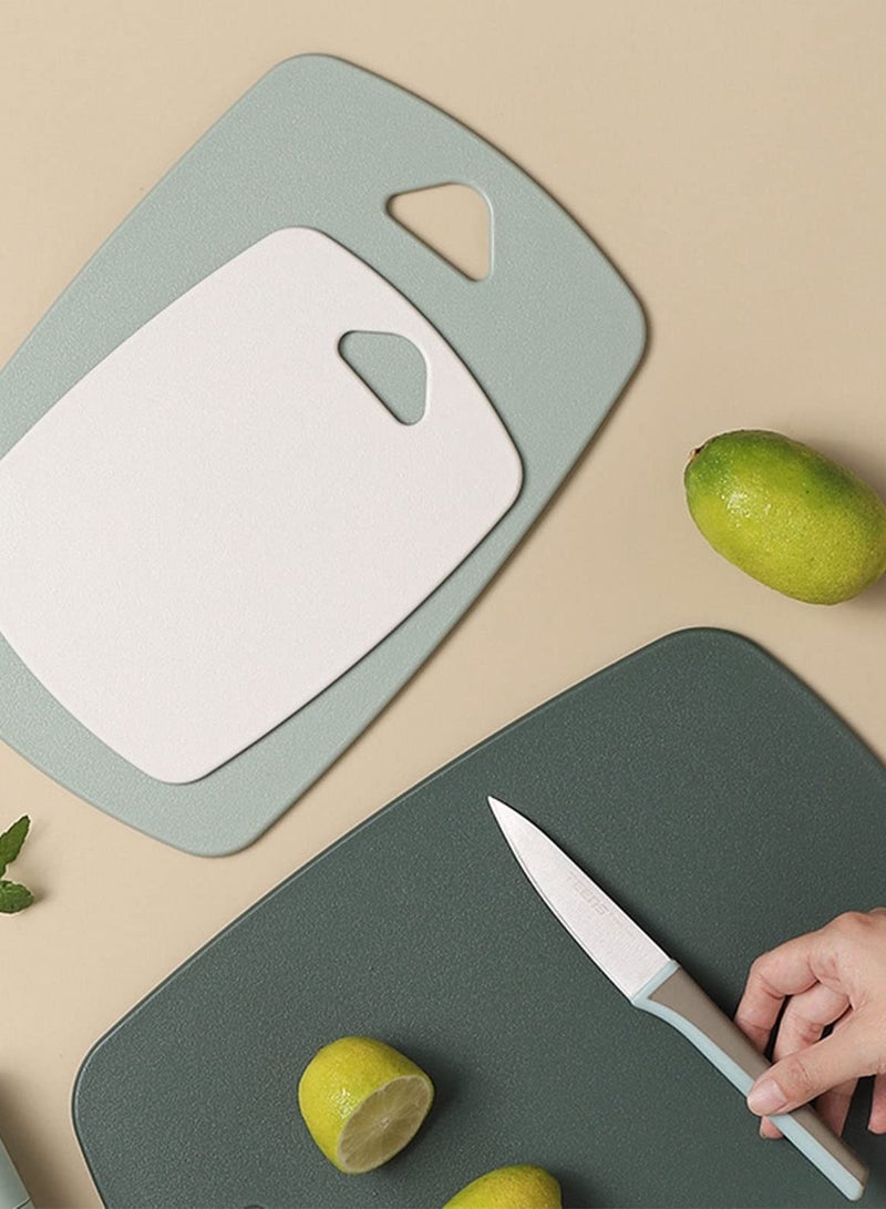 SYOSI Kitchen Cutting Boards, Plastic Cutting Boards Set of 3 Non-Slip Backs and Dishwasher Safe, BPA Free Safe Cutting Boards, Easy to Clean Suitable for Meat, Vegetables, Fruits, Many Sizes  - Image 4
