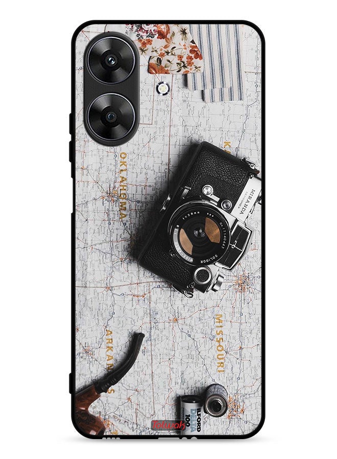 Tolwak Realme Note 60 4G Protective Case Cover Vintage Camera - Image 1