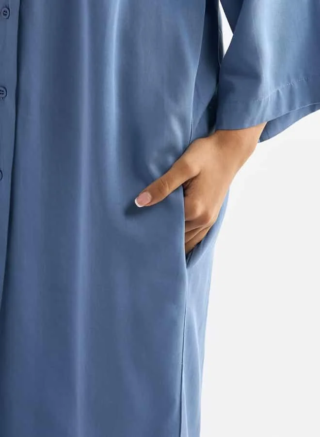 Splash FAV Blue Midi Dress