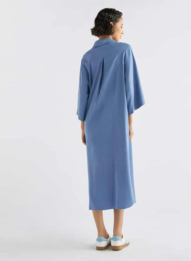 Splash FAV Blue Midi Dress
