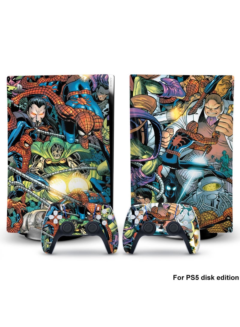 Suitable for PS5 Optical Drive Version Game Console Protector Sticker - Image 1
