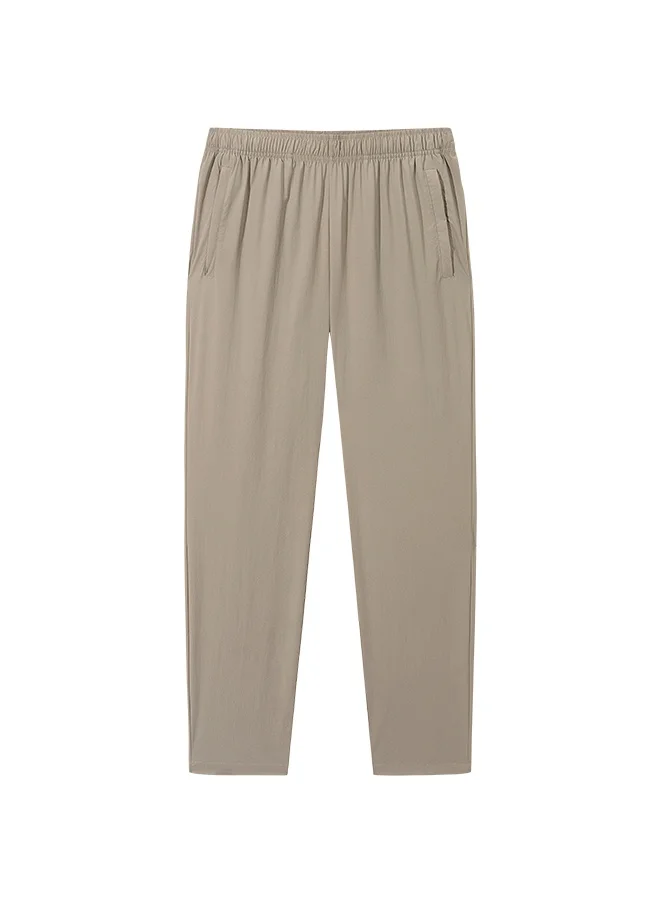 ANTA Comfortable Men's Slim Fit Workout Training Commute Woven Track Pants