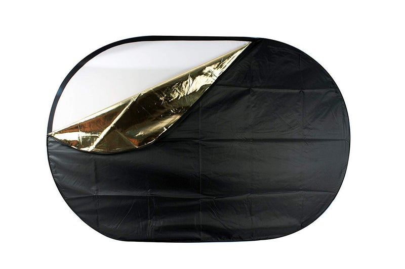 HIFFIN Reflector 100-150 CM (5 in 1) White,Off White,Black,Golden,Silver - Image 2