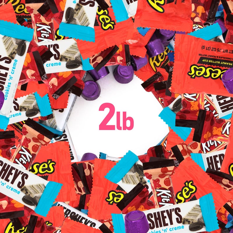 Assorted Chocolate Candy Variety Pack, 2lb Pack of Chocolates Individually Wrapped, Perfect Chocolate Candy Bulk, Ideal Assorted Chocolates for Sharing with Family and Friends - Image 2