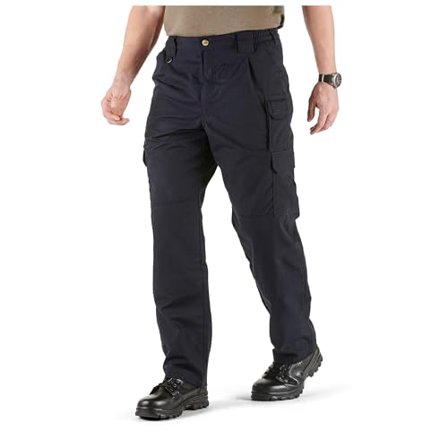 5.11 Tactical Cargo Pants for Men, Taclite Pro Ripstop Mens Work Pant, Lightweight Performance, Dark Navy, 34W x 32L, Style 74273ABR - Image 2
