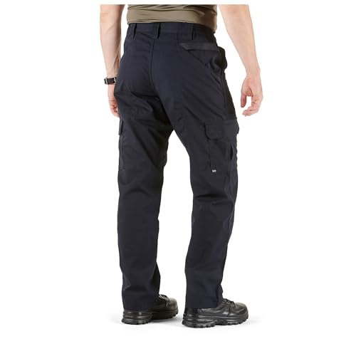 5.11 Tactical Cargo Pants for Men, Taclite Pro Ripstop Mens Work Pant, Lightweight Performance, Dark Navy, 34W x 32L, Style 74273ABR - Image 5