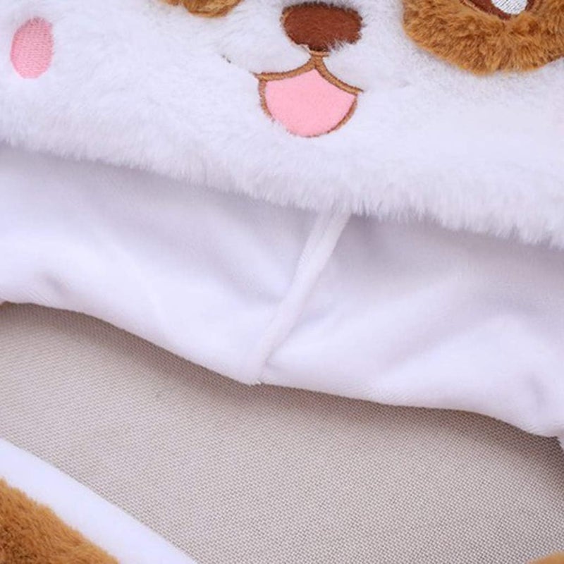 klarako Cute Corgi Hat Shake Move Dog Ears When You Hold the Cosplay Costume Birthday Photo Prop - Image 3