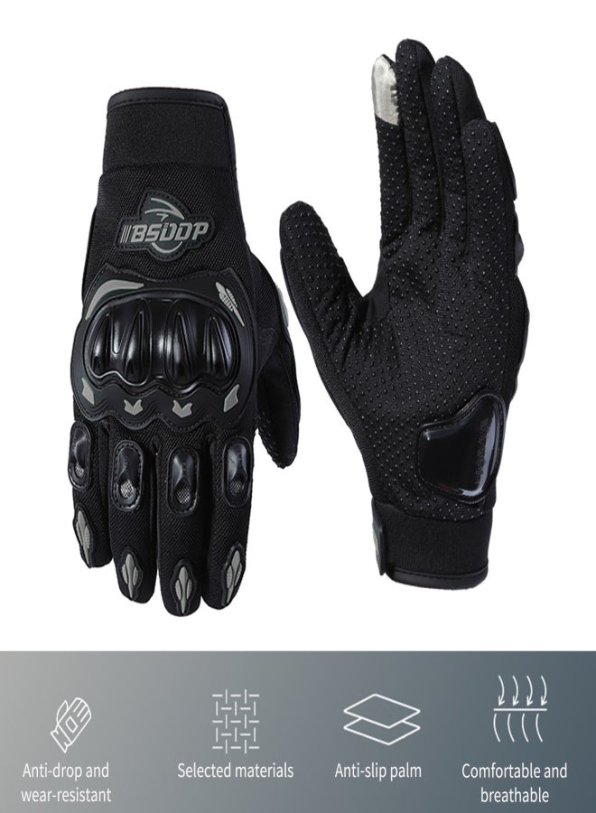 BSDDP Motorcycle Riding Gloves Rider Anti-slip Anti-drop Four-season Universal Outdoor Breathable Touch Screen Gloves - Image 3