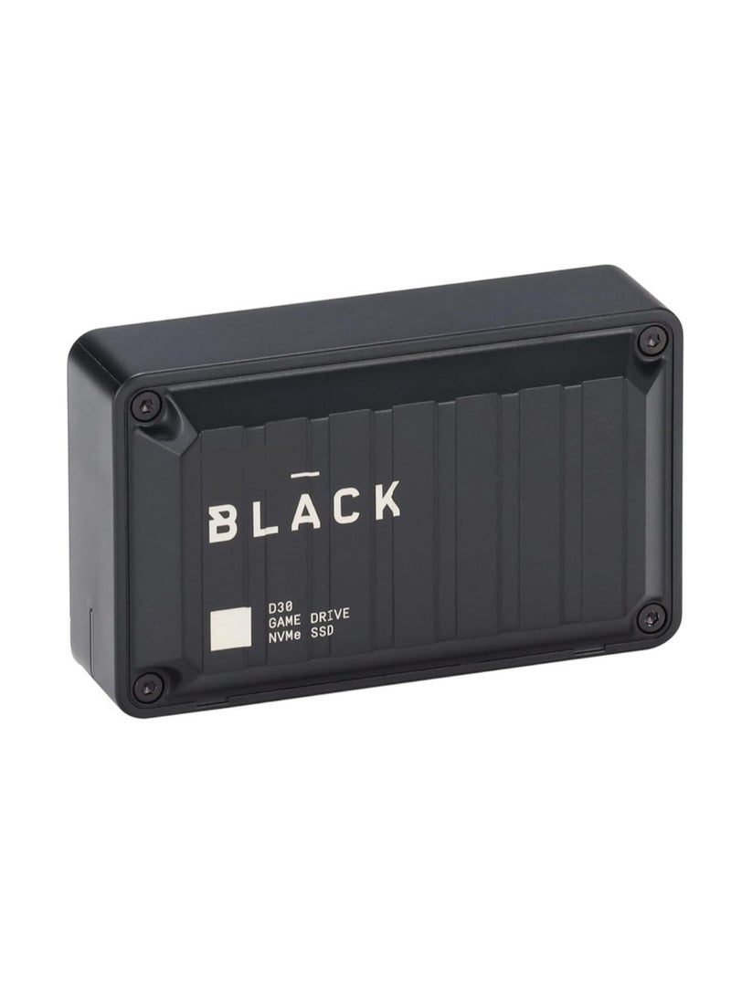 محرك الألعاب الخارجي BLACK D30 SSD بسعة 2 تيرابايت - تخزين سريع وأداء ممتاز  - Image 1