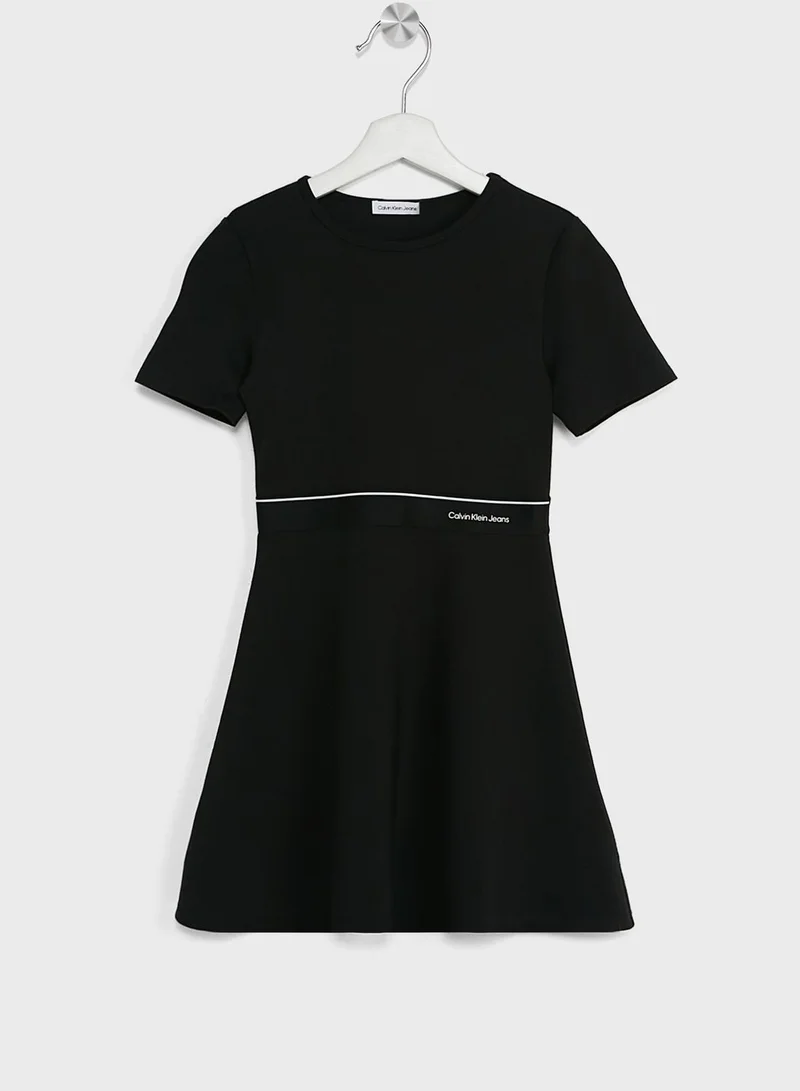 slim fit dress slacks Calvin Klein Grommet Embellished Black Fit & Flare Dress Size 10 –  theuntamedthread.com main image 0