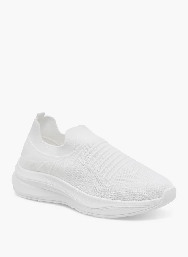 Oaklan by Shoexpress Women's Textured Slip-On Sneakers