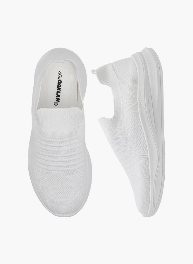 Oaklan by Shoexpress Women's Textured Slip-On Sneakers