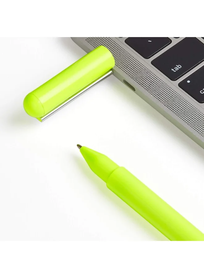 LEXON C-Pen Black Ink Ballpoint Pen With USB-C Flash Memory