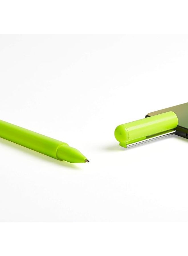 LEXON C-Pen Yellow Fluo Ink Ballpoint Pen With USB-C Flash Memory - Image 4