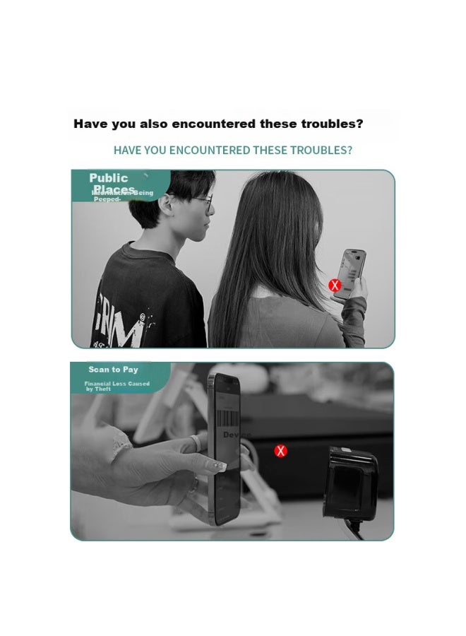 Blueo Blue Gorilla Tempered Glass Screen Protector For Oppo Find X8 Ultra, High Definition Anti-Peeping Anti-Drop Anti-Fingerprint Phone Film - Image 2