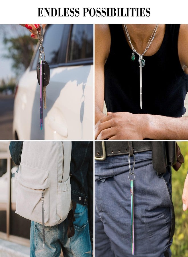 قلم SMOOTHERPRO ذو آلية الترباس، قلم حبر جاف من الفولاذ المقاوم للصدأ بحبر أسود، متوافق مع عبوات حبر Pilot G2، قلم EDC للكتابة 0.7 مم، متعدد الألوان - Image 4