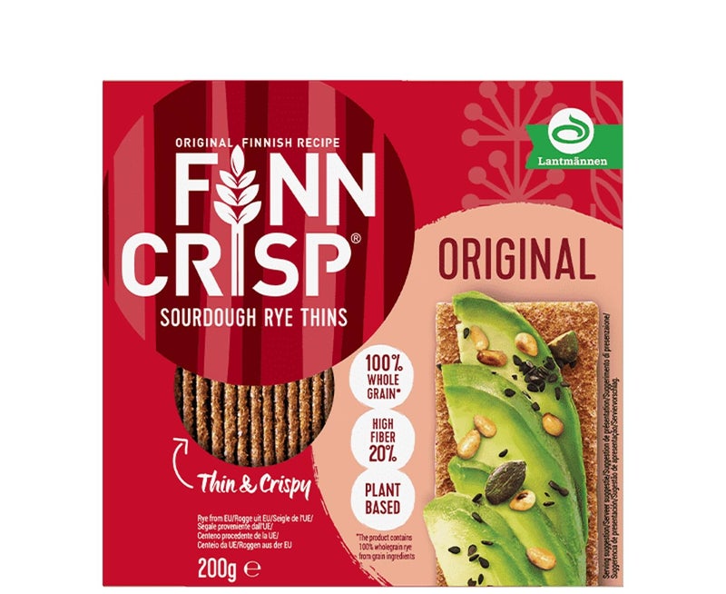 FINN CRISP فين كريسب خبز الراي الحامض الرقيق الأصلي - علب 7 أوقية، عبوة من 9 - Image 3