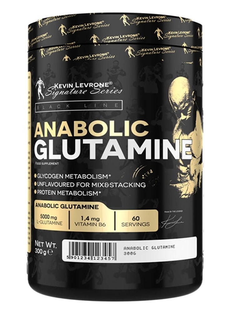 KEVIN LEVRONE - Kevin Levrone Anabolic Glutamine, 300g, 60 serving - Image 1