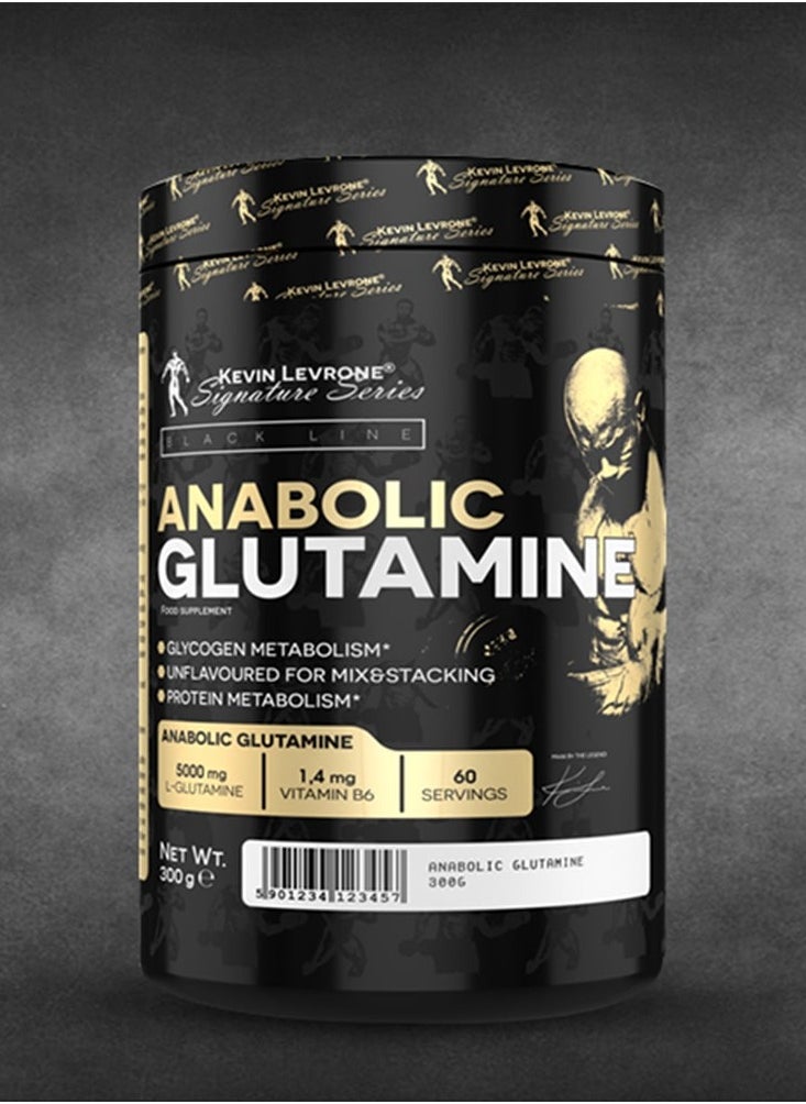 KEVIN LEVRONE - Kevin Levrone Anabolic Glutamine, 300g, 60 serving - Image 1