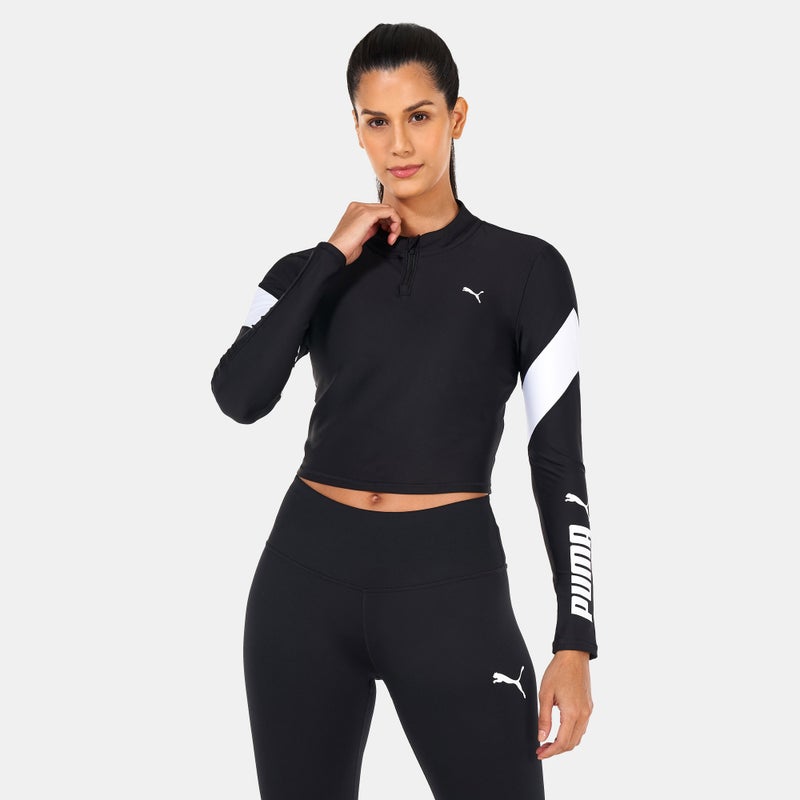 PUMA Women's Fit EVERSCULPT Training Crop Top - Image 1