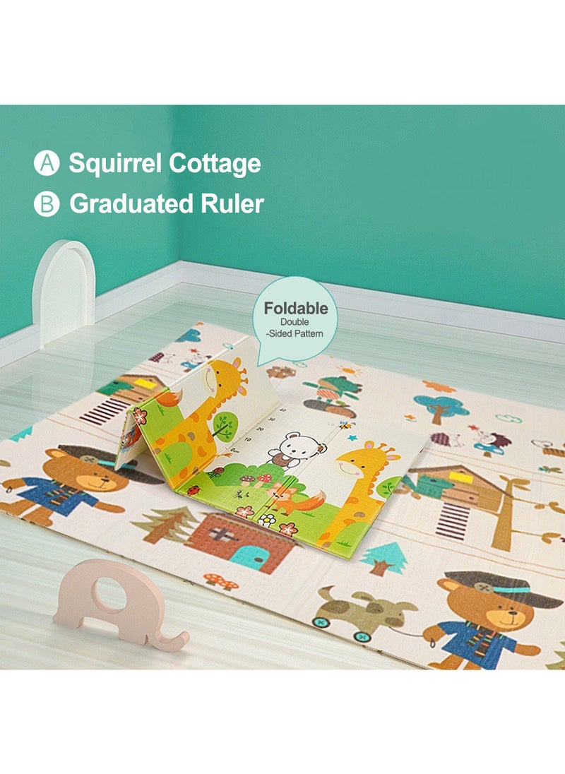 MaBaby Baby Crawling Mat Foldable XPE Living Room Home Foam Early Education Thickening Floor Mat  - Image 2