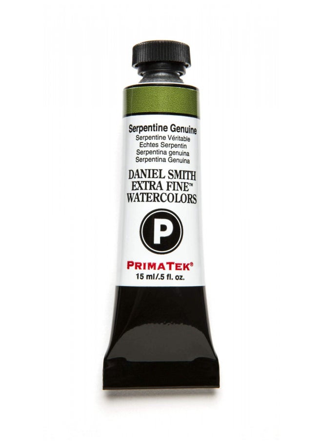 Daniel Smith DANIEL SMITH 284600190 Extra Fine Watercolor 15ml Paint Tube, Serpentine Genuine, 0.5 Fl Oz (Pack of 1)  - Image 1