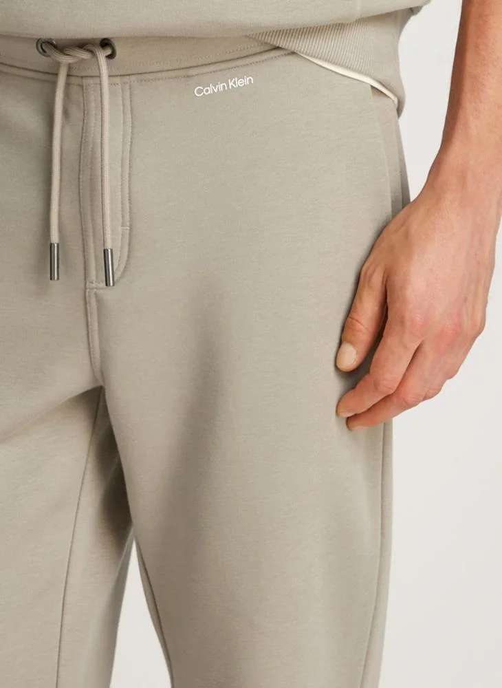 CALVIN KLEIN Logo Drawstring Cuffed Sweatpants