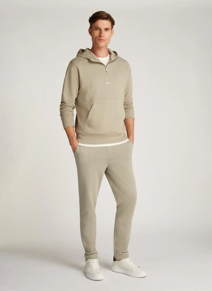 CALVIN KLEIN Logo Drawstring Cuffed Sweatpants