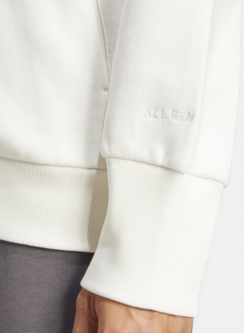 Adidas All Szn Fleece Full-Zip Hoodie - Image 4