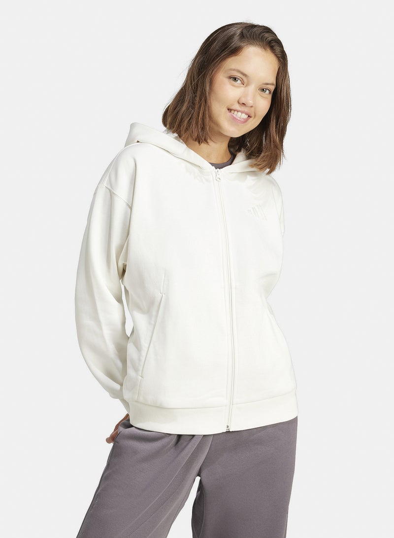 Adidas All Szn Fleece Full-Zip Hoodie - Image 1