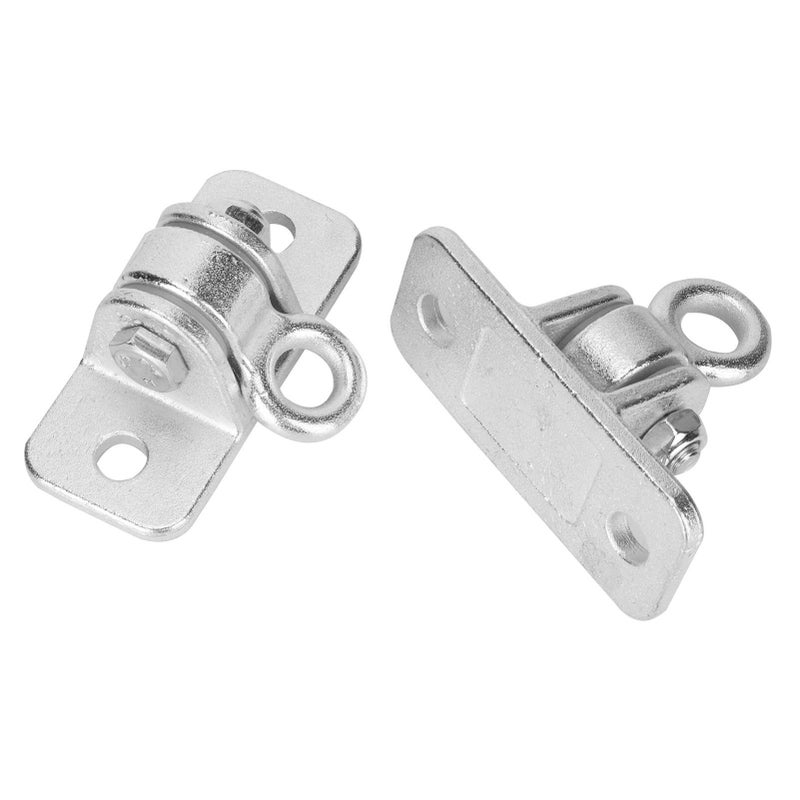 2 Pcs Heavy Duty Swing Hanger Hook With Fixed Plate 450kg Capacity Iron Hardware - Image 3