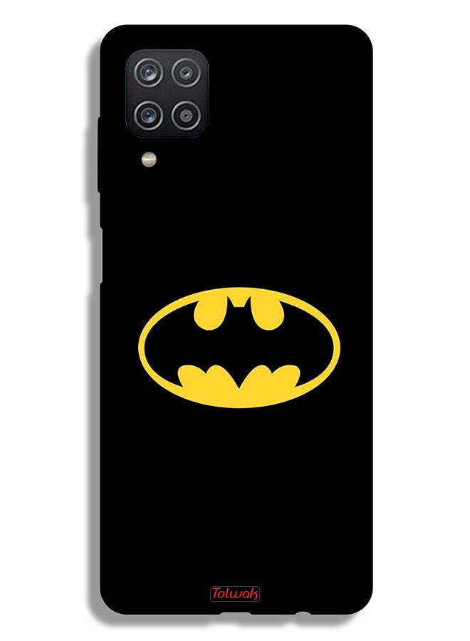 Tolwak Samsung Galaxy M12 Protective Case Cover Batman Logo - Image 1