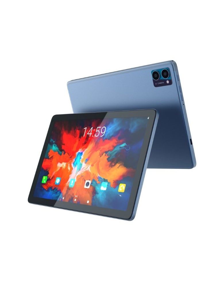 AROAQ - 10.1 Inch Gaming Tablet, Lightweight And Portable Android Pad, Two In One Tablet Computer, HD AR Smart Learning Machine For Kids And Adults, (1pc, Blue, 4GB RAM And 64GB ROM) - Image 1