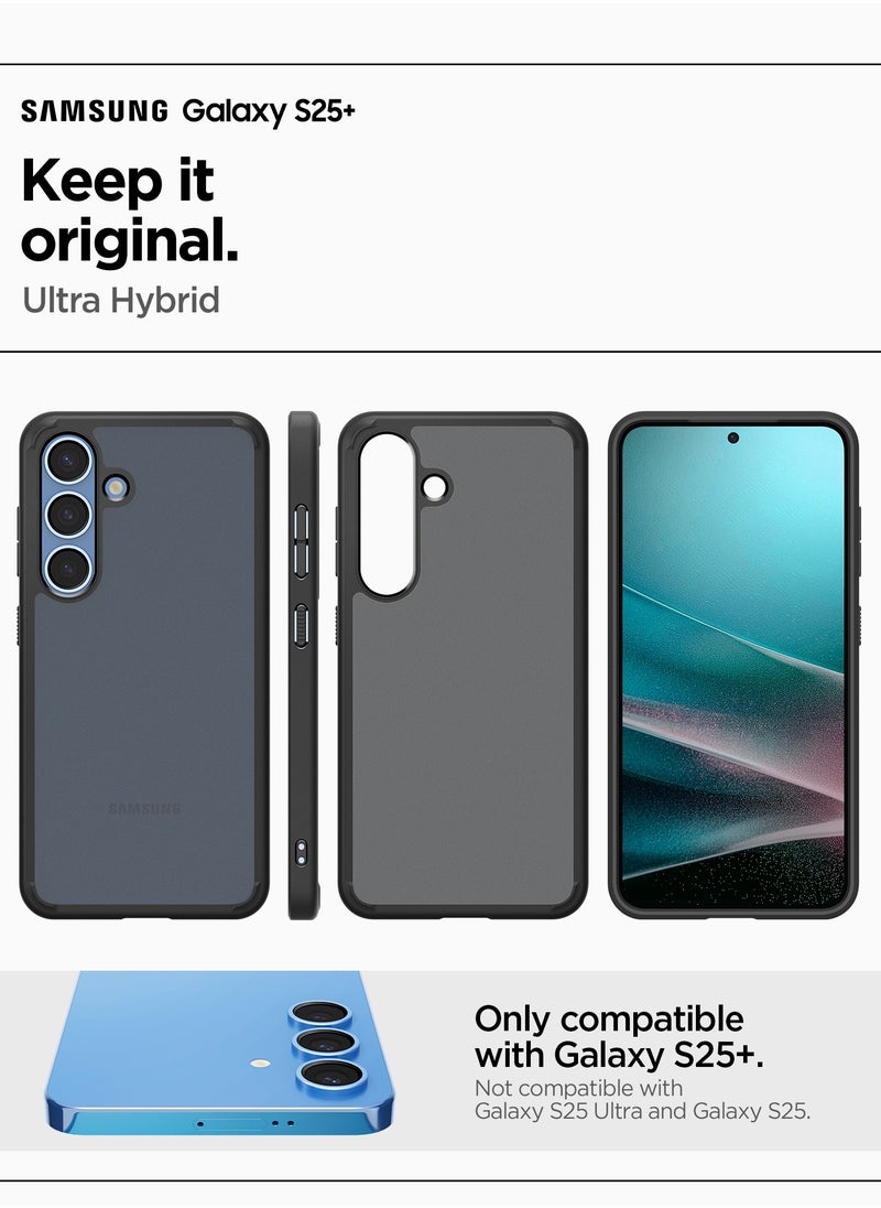 Spigen Ultra Hybrid Samsung Galaxy S25 PLUS Case Cover (2025) - Frost Black  - Image 2
