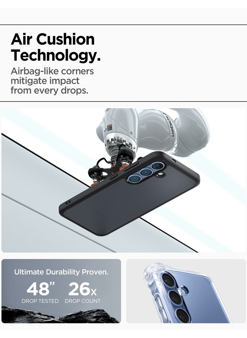 Spigen Ultra Hybrid Samsung Galaxy S25 PLUS Case Cover (2025) - Frost Black  - Image 5