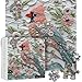 PICKFORU Cardinal Bird Puzzles for Adults 1000 Piece Unique Red Cardinal Flower Puzzle Impossible Animal Nature Jewel Art Jigsaw Puzzle Floral Bird Diamond Gem Puzzle Challenging Puzzles for Adults - Image 4