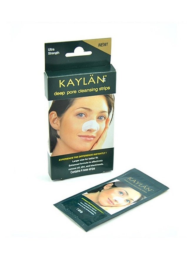 Kaylan - Super Strength Nose Pore Cleansing and Blackhead Removal Strip Set - 4 Strips (2 Sets) - Image 4
