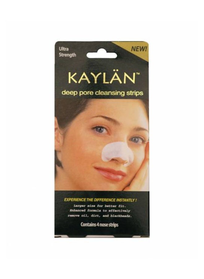 Kaylan - Super Strength Nose Pore Cleansing and Blackhead Removal Strip Set - 4 Strips (2 Sets) - Image 2