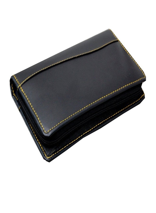 PAREEK Black and Blue Cheque Book Holder/Document Folders - Image 2