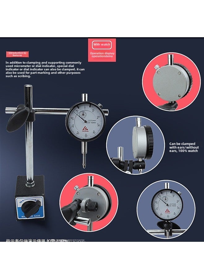 Magnetic Watch Seat V-shaped Universal Strong Magnetic Watch Seat Fixing Bracket Adjustable Rotating Universal Seat Lengthening Belt Switch-Model:No. 1 Strong Magnetic Large Watch Holder - Image 4