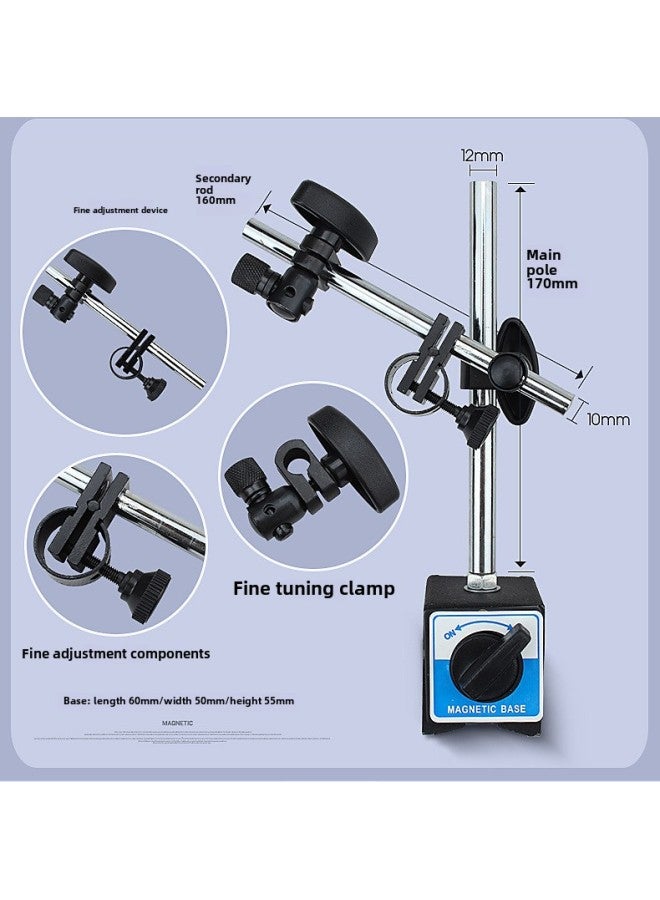 Magnetic Watch Seat V-shaped Universal Strong Magnetic Watch Seat Fixing Bracket Adjustable Rotating Universal Seat Lengthening Belt Switch-Model:No. 1 Strong Magnetic Large Watch Holder - Image 5