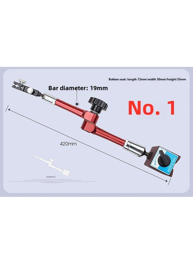 Magnetic Watch Seat V-shaped Universal Strong Magnetic Watch Seat Fixing Bracket Adjustable Rotating Universal Seat Lengthening Belt Switch-Model:No. 1 Strong Magnetic Large Watch Holder - Image 1