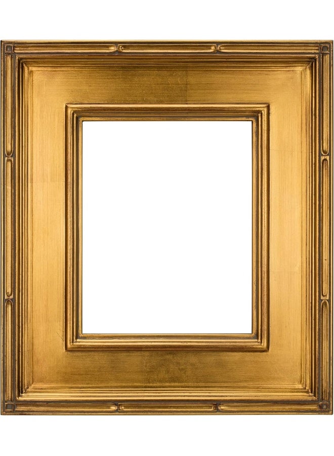 Creative Mark Museum Plein Aire Ornate Picture Frame  12x16 Antique Gold Leaf HandLeafed HighEnd Antique Style Frames for Canvases  Open Back with No Glass or Backing - Image 5