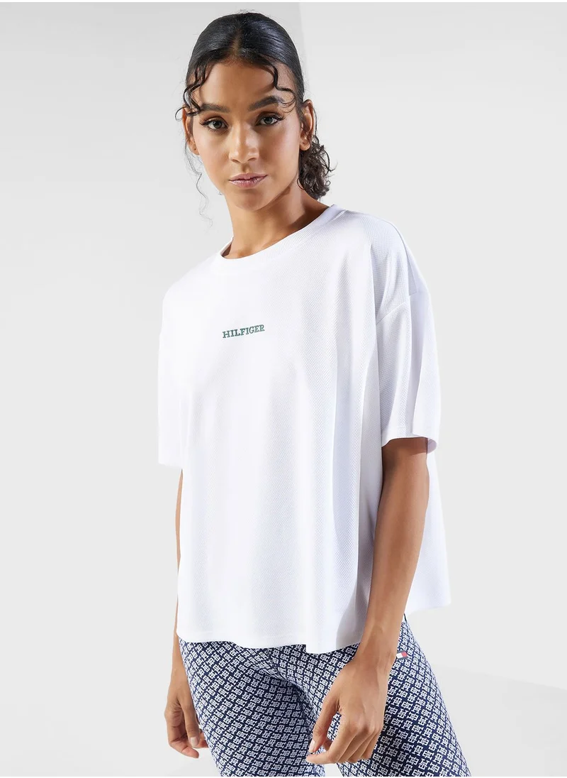 TOMMY HILFIGER Monotype Mesh T-Shirt