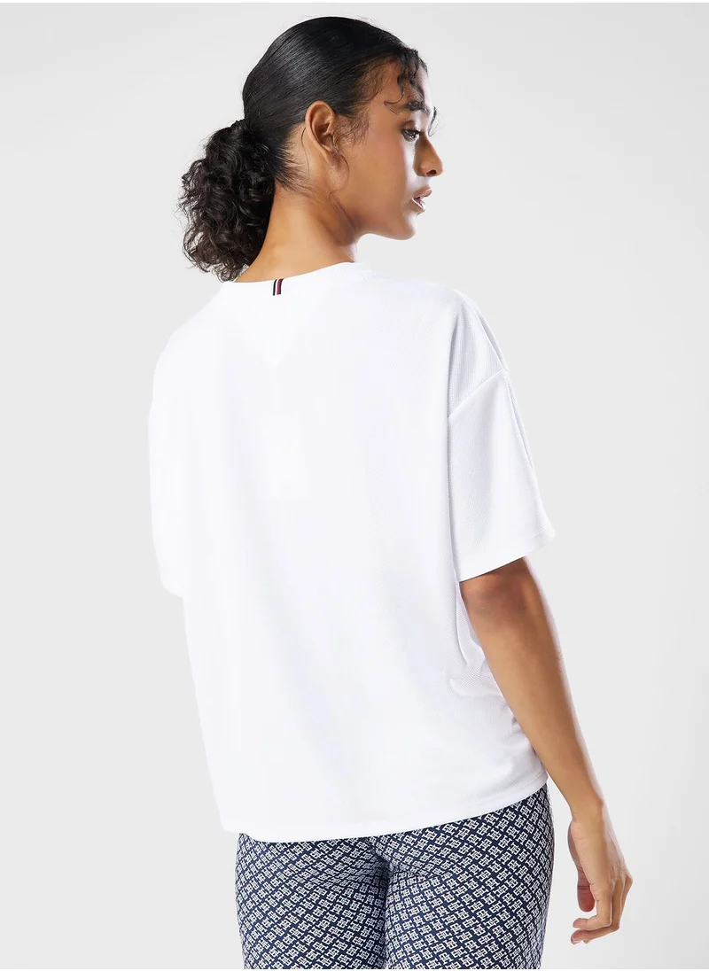 TOMMY HILFIGER Monotype Mesh T-Shirt