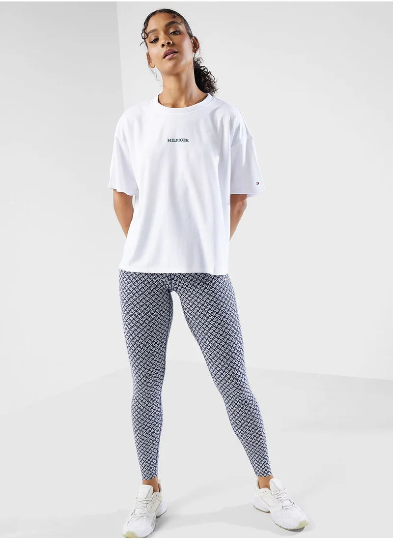 TOMMY HILFIGER Monotype Mesh T-Shirt