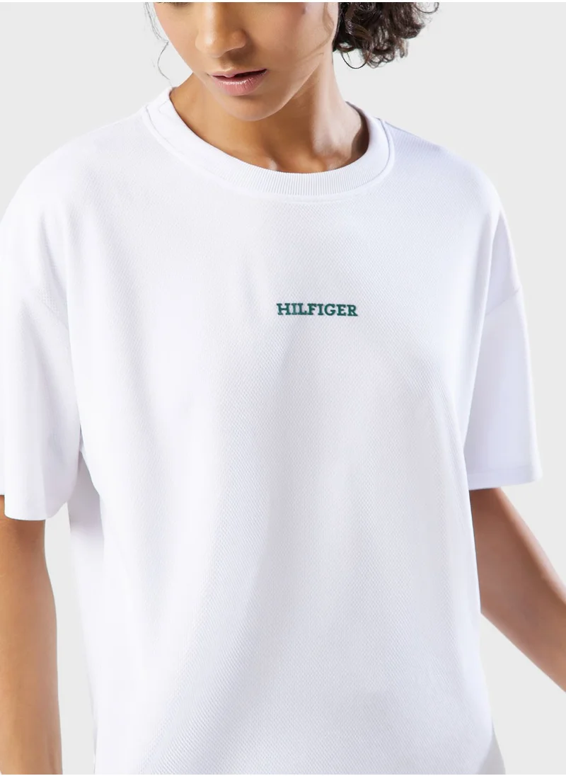 TOMMY HILFIGER Monotype Mesh T-Shirt