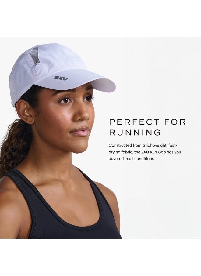 2XU - Uk Unisex Adult Run Cap, White, Osfa - Image 1