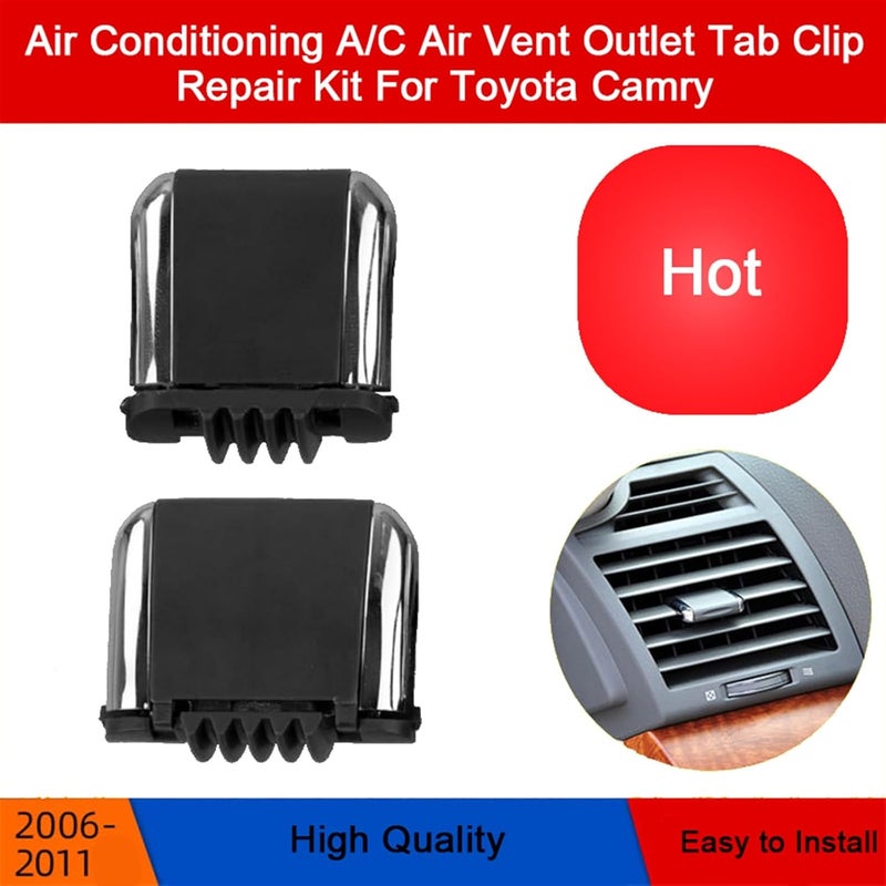 DEMULAX A/C Air Vent Outlet Tab Clip Repair Kit for Toyota Camry - Image 4
