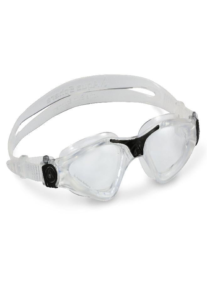 Aqua Sphere Kayenne Swim Goggles With Clear Lens (Clear/Black) - Image 3